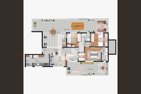 Apartamento à venda com 3 quartos, 146m² em São Lucas, Belo Horizonte