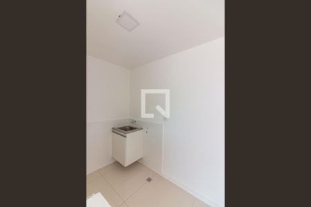 Cozinha Americana - Sala de apartamento para alugar com 1 quarto, 42m² em Shcgn 703, Brasília