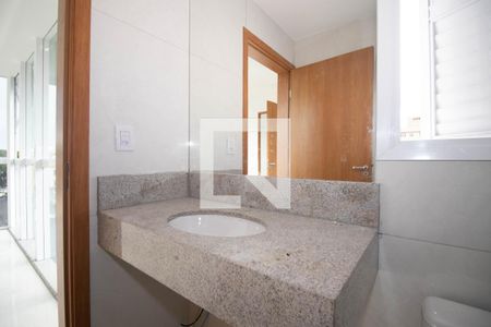 Banheiro da Suíte de apartamento para alugar com 1 quarto, 42m² em Shcgn 703, Brasília