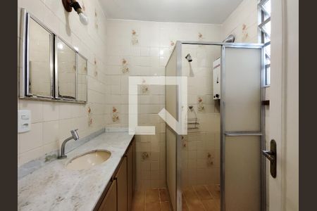 Banheiro da Suíte de apartamento para alugar com 1 quarto, 33m² em Tijuca, Rio de Janeiro