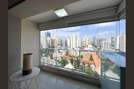 Sacada de kitnet/studio à venda com 0 quarto, 35m² em Brooklin Paulista, São Paulo