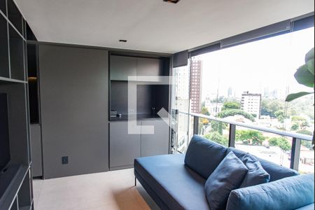 Studio à venda com 42m², 1 quarto e 2 vagasSala