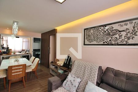 Sala  de apartamento à venda com 2 quartos, 94m² em Vila Caminho do Mar, São Bernardo do Campo