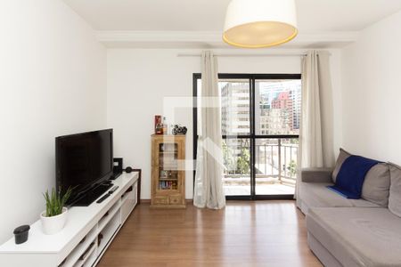 Sala de apartamento à venda com 2 quartos, 57m² em Vila Olímpia, São Paulo