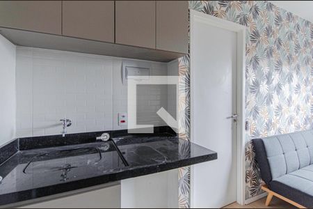 Studio à venda com 25m², 1 quarto e sem vaga Studio à venda com 25m², 1 quarto e sem vagaCozinha e Área de Serviço