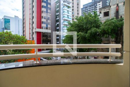 Varanda da Sala de apartamento à venda com 1 quarto, 38m² em Bela Vista, São Paulo