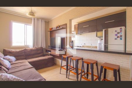 Sala de apartamento à venda com 2 quartos, 54m² em Parque Residencial Jundiaí, Jundiaí