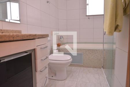 Banheiro Suite 1 de casa à venda com 4 quartos, 250m² em Vila Valparaíso, Santo André
