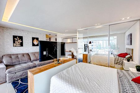 Sala/Quarto de kitnet/studio à venda com 1 quarto, 52m² em Vila Regente Feijó, São Paulo