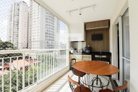 Varanda da Sala de apartamento para alugar com 2 quartos, 83m² em Santana, São Paulo