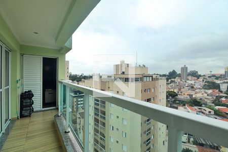 Sala - Sacada de apartamento à venda com 2 quartos, 107m² em Vila Guiomar, Santo André