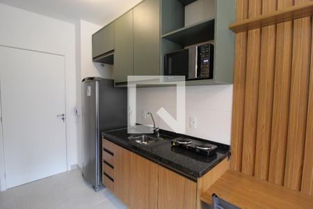 Cozinha Studio  de kitnet/studio para alugar com 1 quarto, 24m² em Vila Olímpia, São Paulo