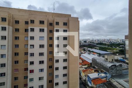 Vista da Sala/Cozinha/Área de Serviço de apartamento para alugar com 2 quartos, 32m² em Cambuci, São Paulo