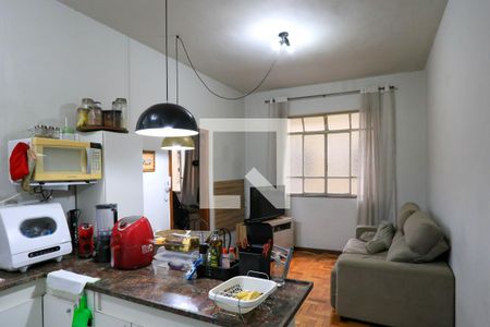 Sala de apartamento à venda com 1 quarto, 60m² em Centro, Belo Horizonte