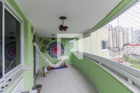 Varanda de apartamento à venda com 3 quartos, 109m² em Recreio dos Bandeirantes, Rio de Janeiro