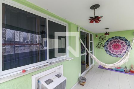 Varanda de apartamento à venda com 3 quartos, 109m² em Recreio dos Bandeirantes, Rio de Janeiro