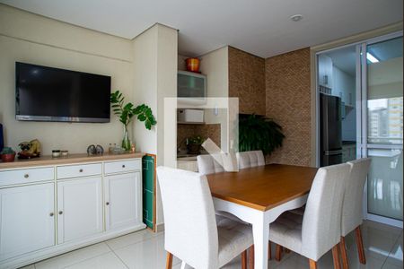 Varanda Gourmet de apartamento à venda com 3 quartos, 123m² em Consolação, São Paulo
