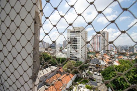 Varanda da Sala - Vista  de apartamento à venda com 3 quartos, 80m² em Vila Dom Pedro I, São Paulo