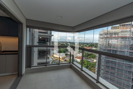 Varanda Gourmet de apartamento à venda com 3 quartos, 125m² em Nova Campinas, Campinas