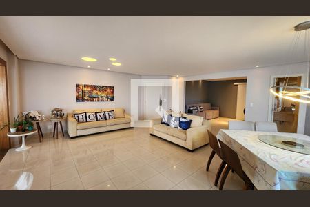 Sala de apartamento para alugar com 3 quartos, 199m² em Ponta da Praia, Santos