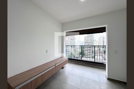 Sala/Cozinha de apartamento para alugar com 1 quarto, 35m² em Campo Belo, São Paulo