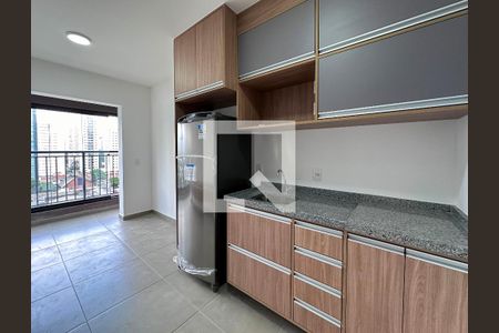 Sala/Cozinha de apartamento para alugar com 1 quarto, 35m² em Campo Belo, São Paulo