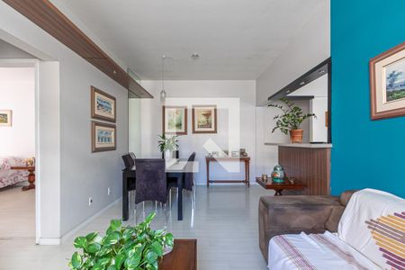 Sala de apartamento para alugar com 2 quartos, 64m² em Coqueiros, Florianópolis