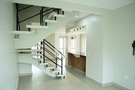 Sala de casa de condomínio para alugar com 3 quartos, 234m² em Jardim da Glória, Cotia