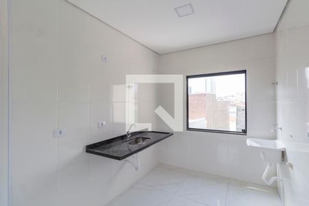 Sala e Cozinha Integrada  de apartamento à venda com 2 quartos, 41m² em Parque das Paineiras, São Paulo