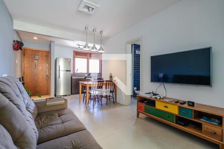 Sala de apartamento à venda com 1 quarto, 45m² em Centro Histórico, Porto Alegre