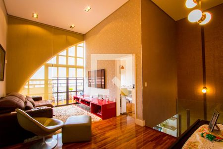 Sala de TV de apartamento para alugar com 3 quartos, 279m² em Vila Assunção, Santo André