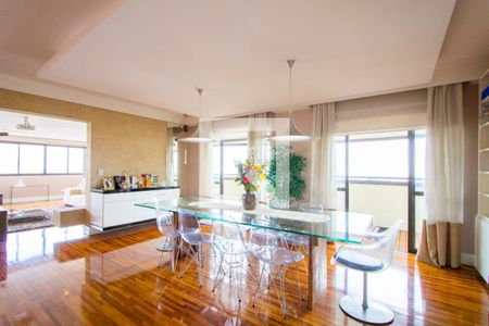 Sala de jantar de apartamento à venda com 3 quartos, 279m² em Vila Assunção, Santo André
