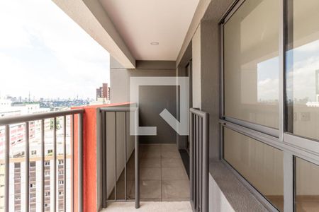 Varanda de kitnet/studio para alugar com 1 quarto, 33m² em Consolação, São Paulo