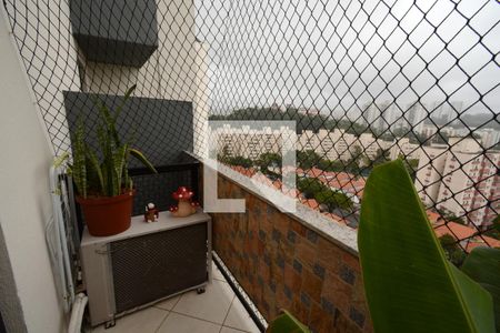 Varanda da Sala de apartamento à venda com 3 quartos, 74m² em Jardim Luanda, São Paulo