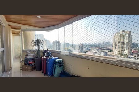 Varanda Sala de apartamento à venda com 3 quartos, 126m² em Casa Branca, Santo André