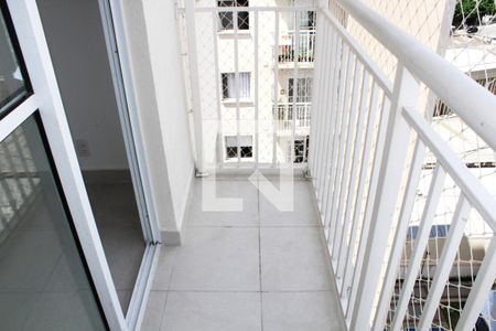 Sacada Sala de apartamento à venda com 2 quartos, 36m² em Barra Funda, São Paulo