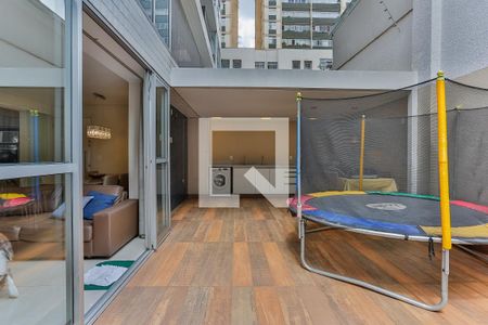Varanda de apartamento à venda com 3 quartos, 114m² em Lourdes, Belo Horizonte