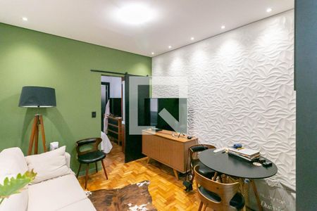 Sala de apartamento à venda com 1 quarto, 45m² em Centro, Belo Horizonte