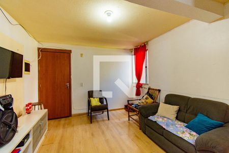 Sala  de apartamento à venda com 2 quartos, 45m² em Rio Branco, Canoas