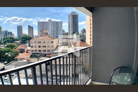 Varanda de apartamento à venda com 1 quarto, 23m² em Vila Mariana, São Paulo