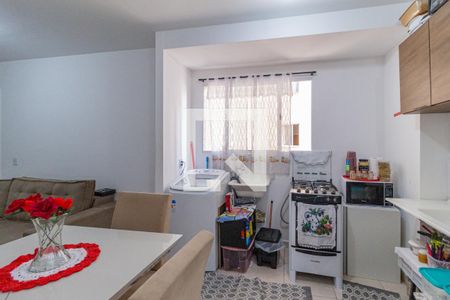 Cozinha e área de serviço de apartamento à venda com 2 quartos, 38m² em Santa Maria, Osasco