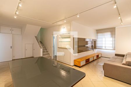 Sala de apartamento à venda com 4 quartos, 200m² em Grajaú, Belo Horizonte