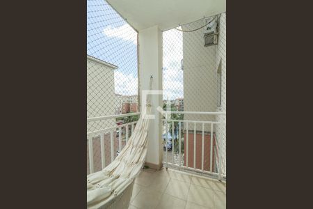 Varanda da Sala de apartamento à venda com 2 quartos, 54m² em Morro Santana, Porto Alegre