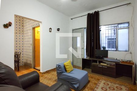 Sala de casa de condomínio para alugar com 1 quarto, 47m² em Ocian, Praia Grande