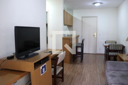Sala de apartamento à venda com 1 quarto, 44m² em Jardim Paulista, São Paulo