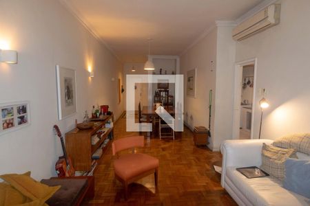 Sala de apartamento à venda com 3 quartos, 115m² em Gávea, Rio de Janeiro