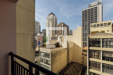 Varanda do Studio de kitnet/studio à venda com 1 quarto, 28m² em Vila Buarque, São Paulo