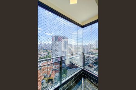 Varanda da Sala de apartamento à venda com 2 quartos, 61m² em Vila Bertioga, São Paulo