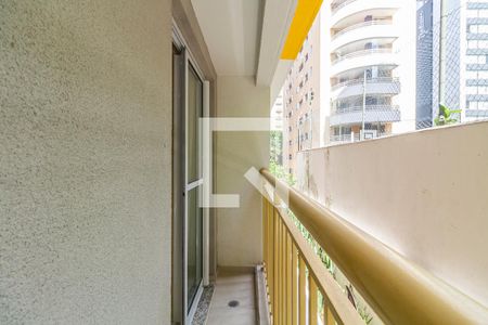 Varanda de kitnet/studio para alugar com 1 quarto, 27m² em Jardim Paulista, São Paulo