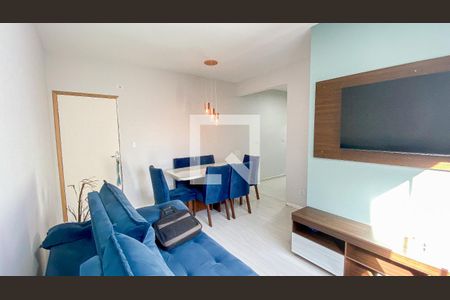 Sala - Sala de Jantar de apartamento para alugar com 2 quartos, 58m² em Vila Lutécia, Santo André